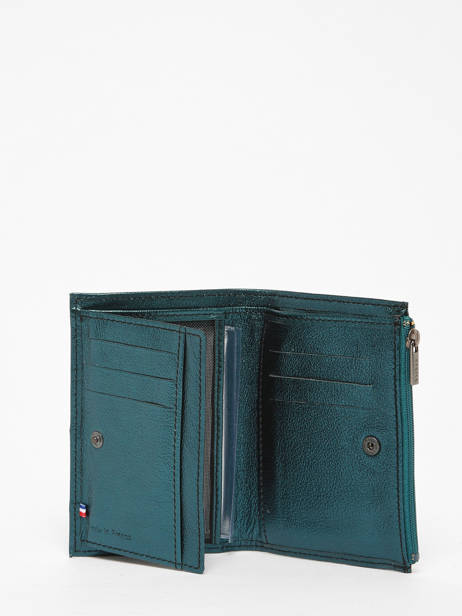 Portefeuille Leder Etincelle IrisÃ©e Etrier Blauw etincelle irisee EETI619 ander zicht 1