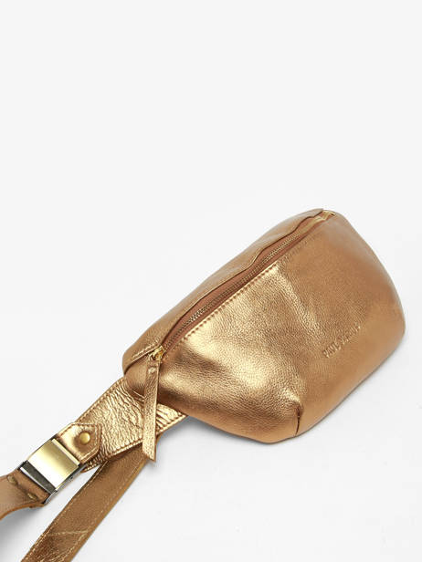 Heuptasje La Banane Leder Paul marius Goud vintage BANANE ander zicht 2
