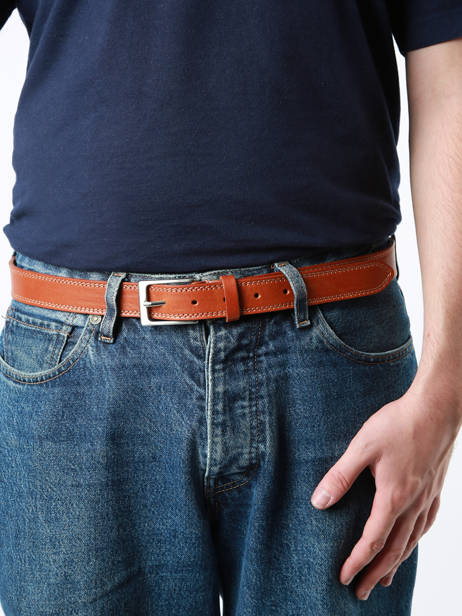 Riem Petit prix cuir Bruin belt 30 ander zicht 1