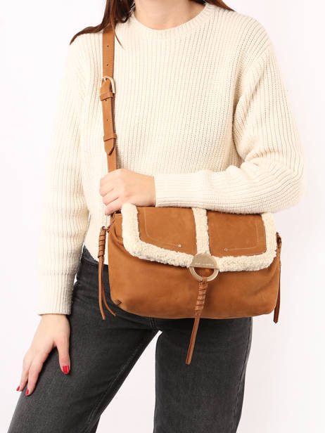Cross Body Tas Othilia Leder Vanessa bruno Roze othilia 30V40813 ander zicht 1