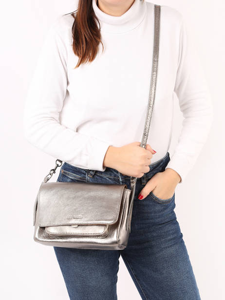 Cross Body Tas Vintage Paul marius Zilver vintage 355462 ander zicht 1