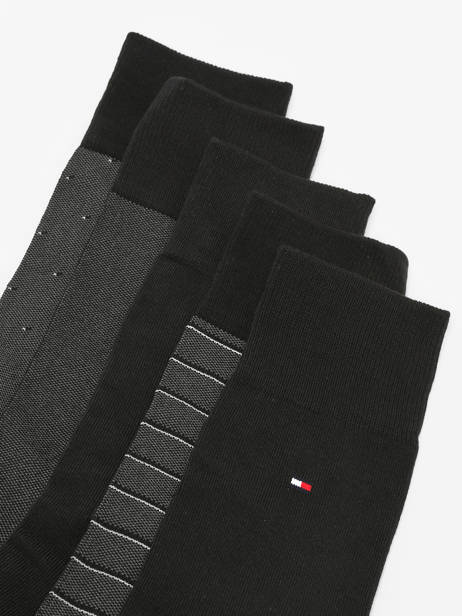 Sokken Tommy hilfiger Zwart socks men 71224442 ander zicht 3