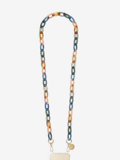 Ketting Voor Telefoonhoesje La coque francaise Oranje chaine LE314141 ander zicht 3