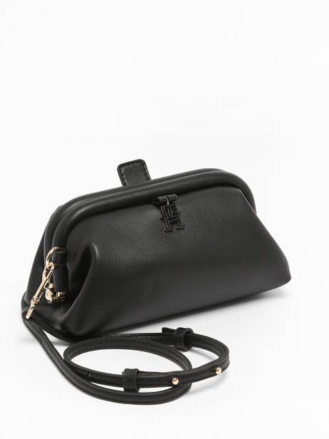 Cross Body Tas Th Feminine  Gerecycleerd Polyester Tommy hilfiger Zwart th feminine  AW15249 ander zicht 2