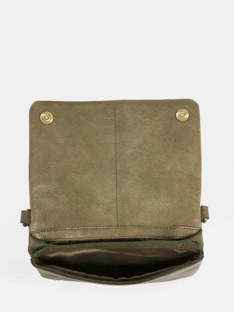 Cross Body Tas Boston Leder Basilic pepper Groen boston BBOS02 ander zicht 3