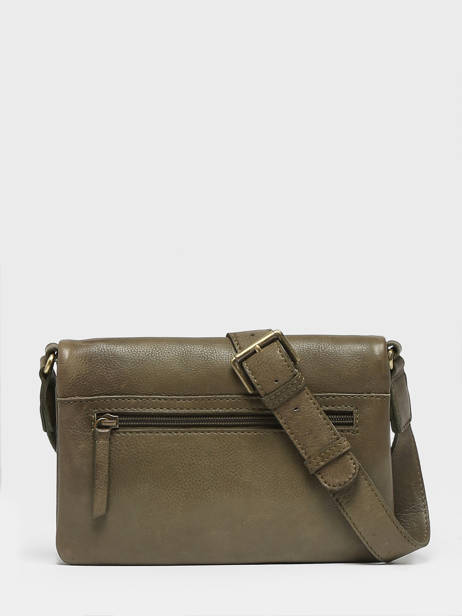 Cross Body Tas Boston Leder Basilic pepper Groen boston BBOS02 ander zicht 4