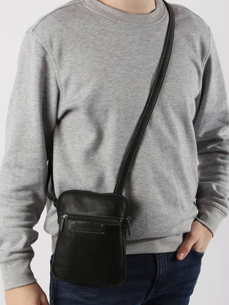Cross Body Tas Arthur Leder Arthur & aston Zwart johany 8 ander zicht 1