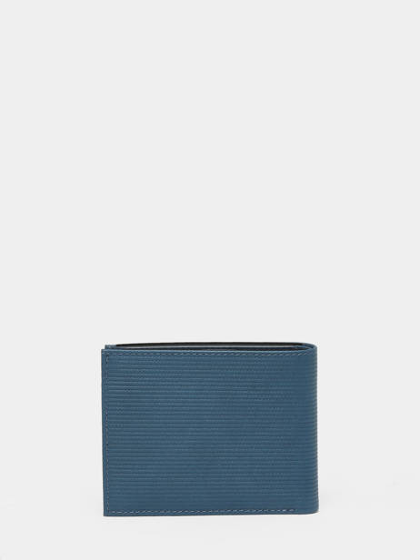 Portefeuille Michelin Leder Yves renard Blauw michelin 1707 ander zicht 2