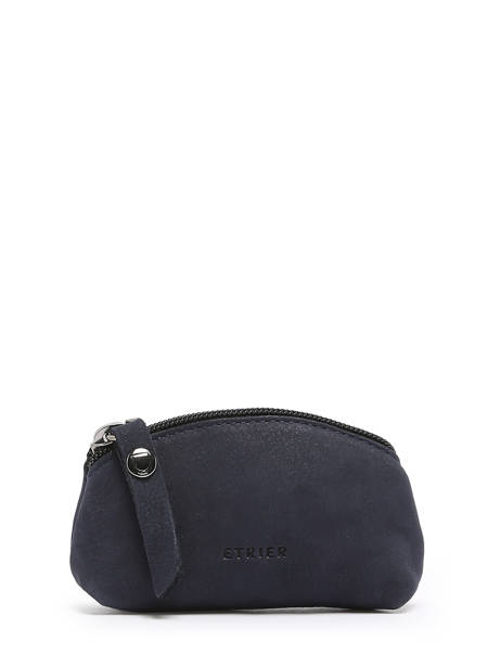 Portemonnee S Etincelle Nubuck Leder Etrier Blauw etincelle nubuck EETN651
