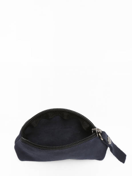 Portemonnee S Etincelle Nubuck Leder Etrier Blauw etincelle nubuck EETN651 ander zicht 1
