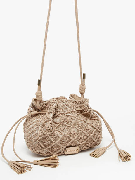 Cross Body Tas Tanaisie Uit Gevlochten Jute Woomen Beige tanaisie WTAN07 ander zicht 2