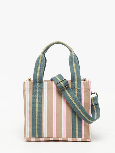 Cross Body Tas Calamus Katoen Woomen Beige calamus WCAL01 ander zicht 4