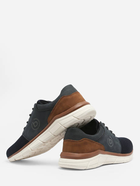Sneakers Soa Bugatti Blauw men 341AFA01 ander zicht 3
