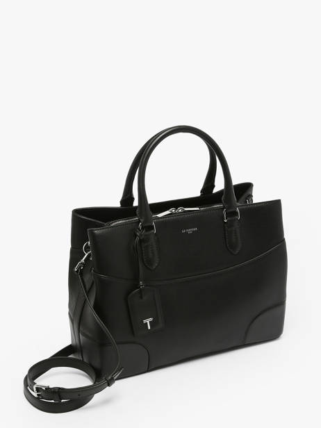 Handtas Romy Leder Le tanneur Zwart romy TROM1011 ander zicht 2