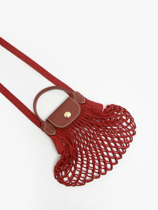 Longchamp Le pliage filet Clutch Bruin
