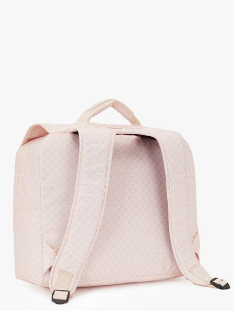 Boekentas 2 Compartimenten Kipling Roze back to school / pbg PBGI7055 ander zicht 4