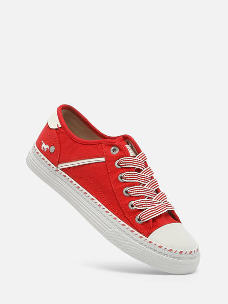Sneakers Mustang Rood women 1376303 ander zicht 1