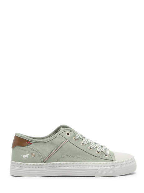 Sneakers Mustang Groen women 1376303