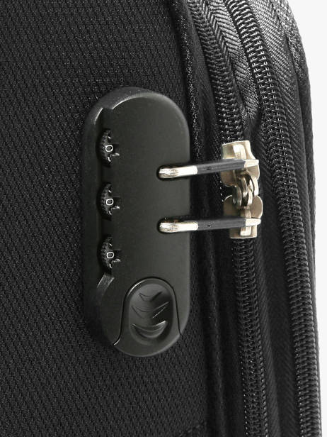 Soepele Reiskoffer Sun Travel Zwart sun M ander zicht 1