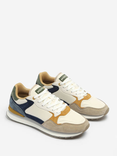 Sneakers Uit Leder Hoff Beige men 12402612 ander zicht 2
