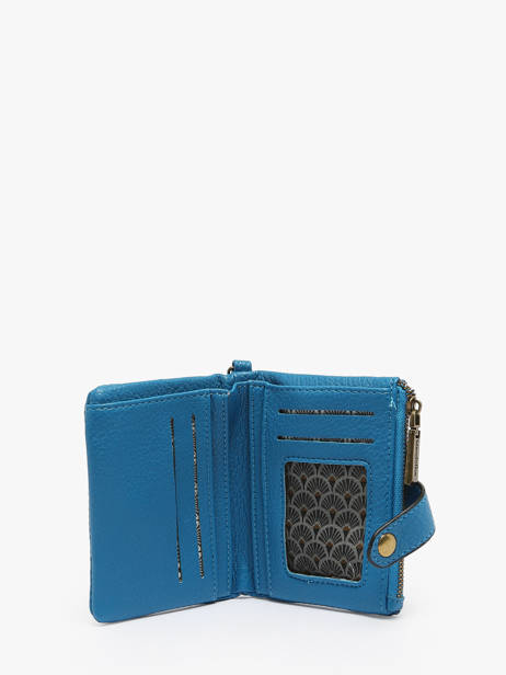 Portemonnee Met Kaarthouder Miniprix Blauw soft 376 ander zicht 1
