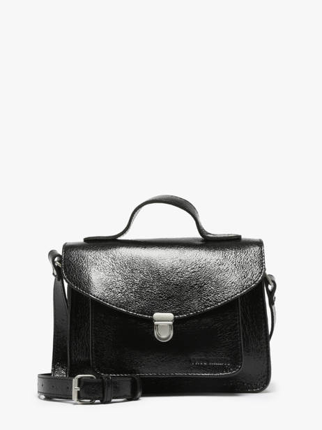 Cross Body Tas Melle George Ã‰clipse Leder Paul marius Zwart eclipse GEORGECL