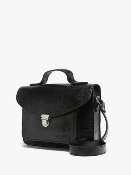 Cross Body Tas Melle George Ã‰clipse Leder Paul marius Zwart eclipse GEORGECL ander zicht 1