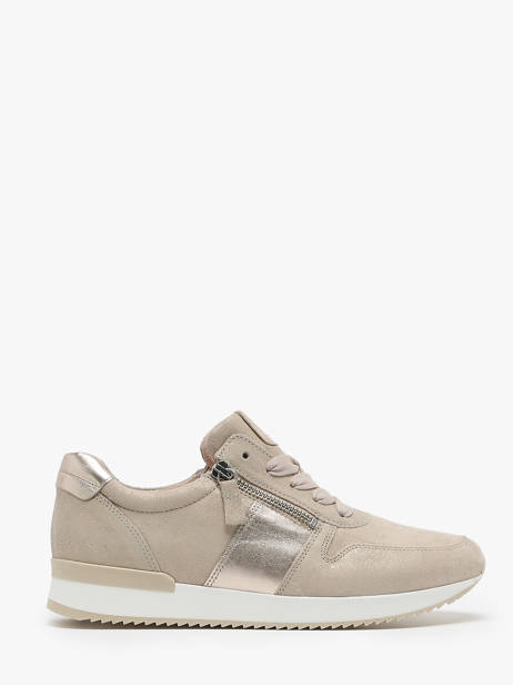 Sneakers Uit Leder Gabor Bruin women 32