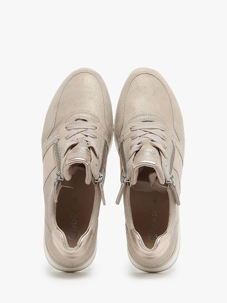 Sneakers Uit Leder Gabor Bruin women 32 ander zicht 2