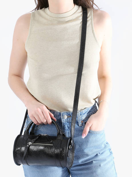 Cross Body Tas Charlie Ã‰clipse Leder Paul marius Zwart eclipse CHARIECL ander zicht 1