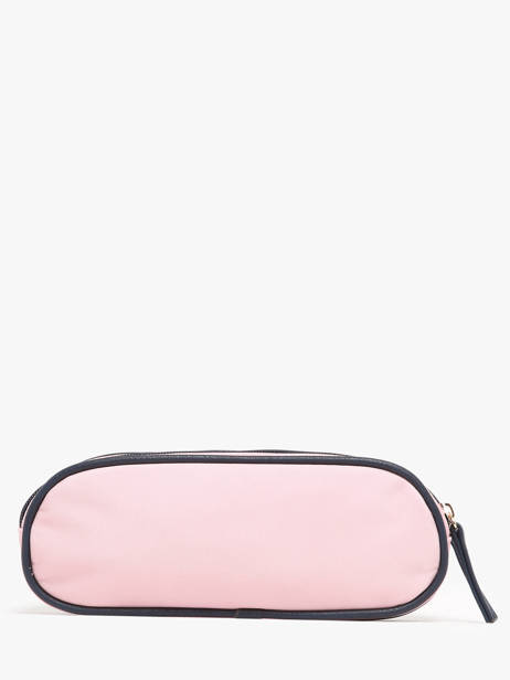Pennenzak 2 Compartiments Cameleon Roze vintage family boulanger TROU ander zicht 2