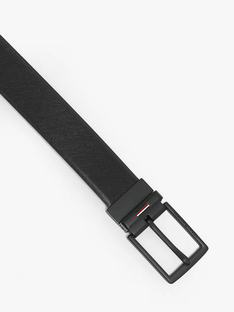 Riem Tommy hilfiger Zwart business AM12178 ander zicht 2