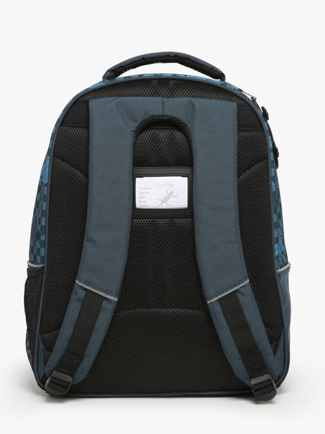Rugzak 2 Compartimenten Cameleon Blauw actual SD45 ander zicht 4