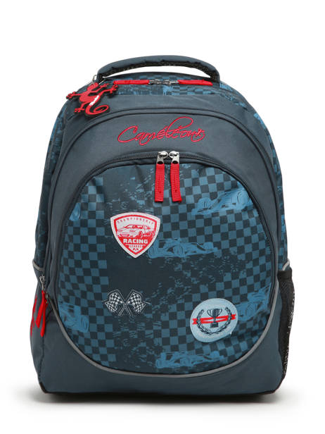 Rugzak 2 Compartimenten Cameleon Blauw actual SD45 ander zicht 6