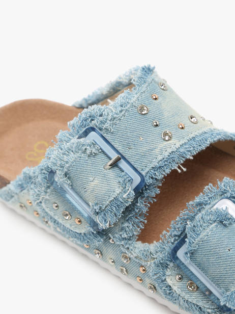 Slippers Fusbett Colors of california Wit women HCBIO406 ander zicht 1