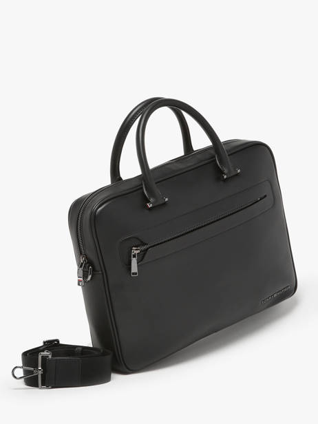 Documententas Tommy hilfiger Zwart modern tommy AM12232 ander zicht 2