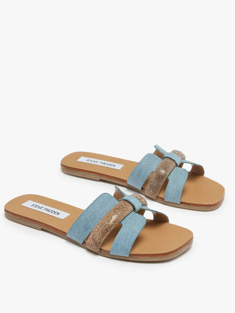 Slippers Edriah Uit Leder Steve madden Veelkleurig women 11002559 ander zicht 2