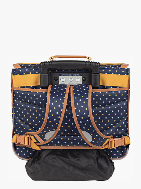 Boekentas Op Wieltjes 2 Compartimenten Tann's Blauw les fantaisies f 43322 ander zicht 4