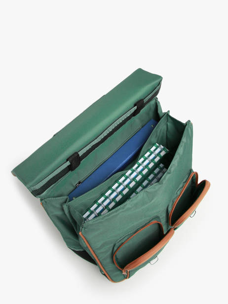 Boekentas Op Wieltjes 2 Compartimenten Tann's Veelkleurig les fantaisies f 43267 ander zicht 3