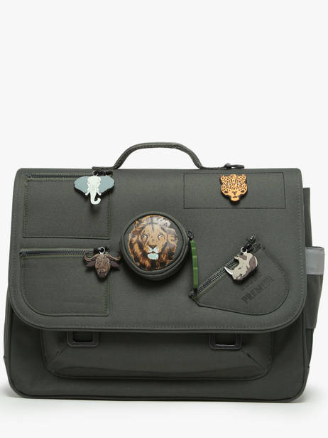 Boekentas It Bag Midi 2 Compartimenten Jeune premier Groen daydream boys B
