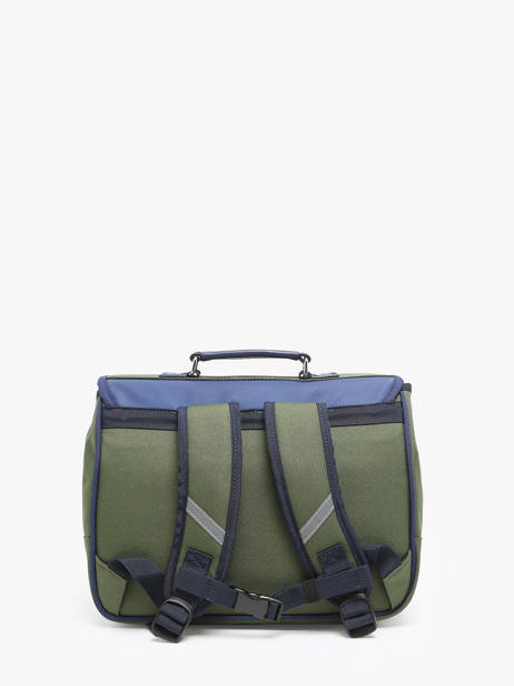 Boekentas 1 Compartiment Caramel et cie Groen fier GA ander zicht 4