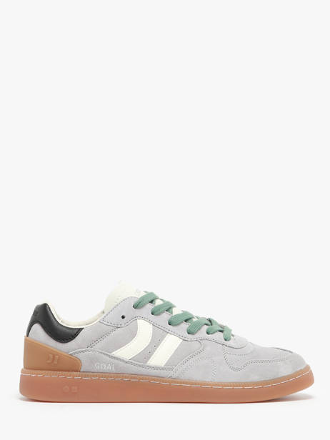Sneakers Goal Uit Leder Coolway Grijs men 8603458