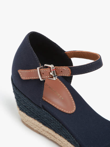 Sandalen Met Platformzool Tommy hilfiger Blauw women 4785DW6 ander zicht 2