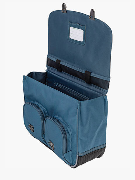 Boekentas 1 Compartiment Tann's Blauw les fantaisies g 45196 ander zicht 2
