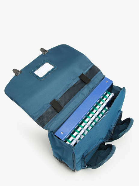 Boekentas 1 Compartiment Tann's Blauw les fantaisies g 45196 ander zicht 3