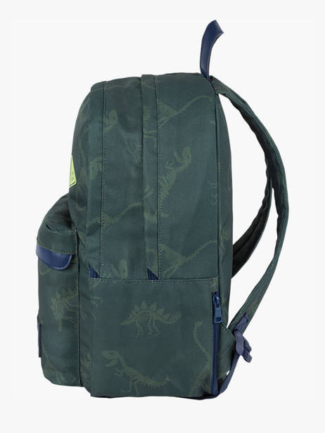 Rugzak 2 Compartimenten Tann's Groen les fantaisies g 63277 ander zicht 2