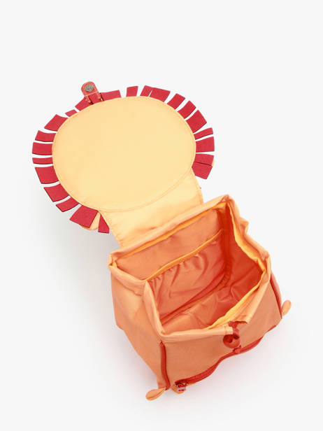 Mini Rugzak Tann's Oranje ecole des tann's 64515 ander zicht 3