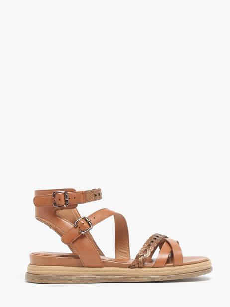 Sandalen Uit Leder Tamaris Bruin women 42