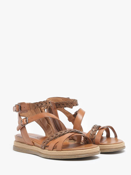 Sandalen Uit Leder Tamaris Bruin women 42 ander zicht 1
