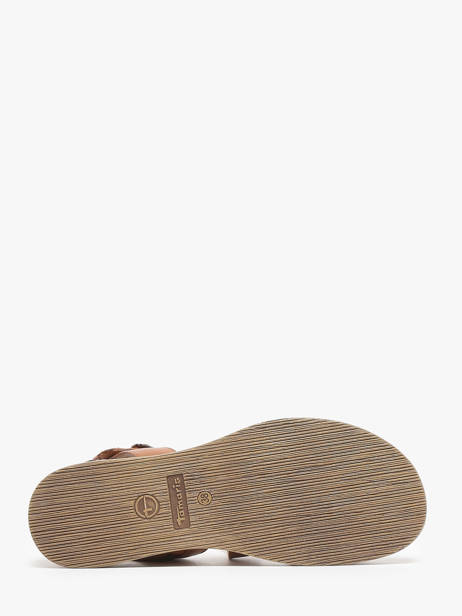 Sandalen Uit Leder Tamaris Bruin women 42 ander zicht 4